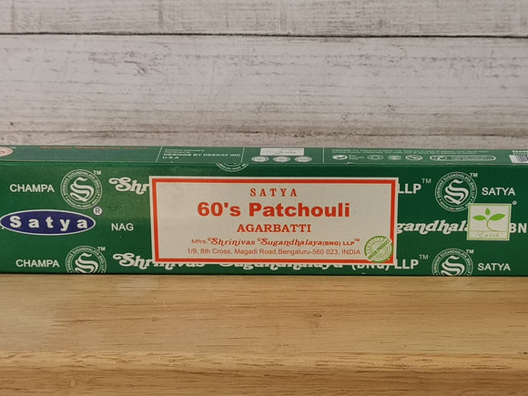 60’s Patchouli Incense - Satya