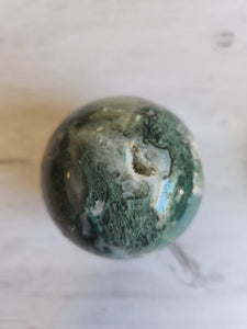Moss Agate Sphere