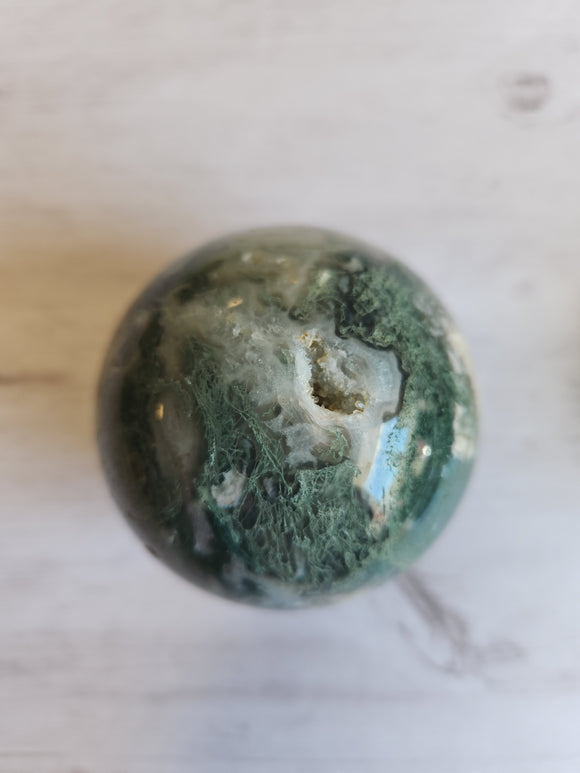 Moss Agate Sphere