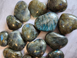 Labradorite Heart