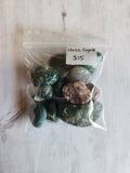Moss Agate Tumble Bulk Bag