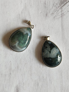 Moss Agate Pendant