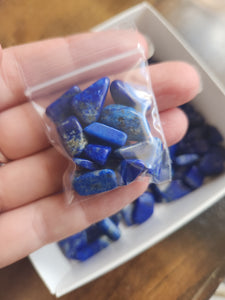 Lapis Lazuli Chip Bag
