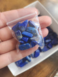 Lapis Lazuli Chip Bag