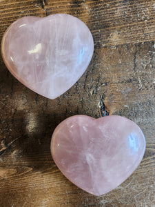 Rose Quartz Hearts