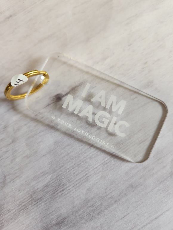 I am Magic Keychain