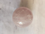 Rose quartz sphere