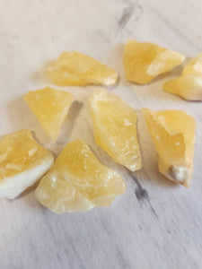 Orange Calcite Raw