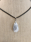 Stainless Steel Teardrop Necklace