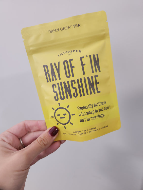 Ray of F’in Sunshine Tea