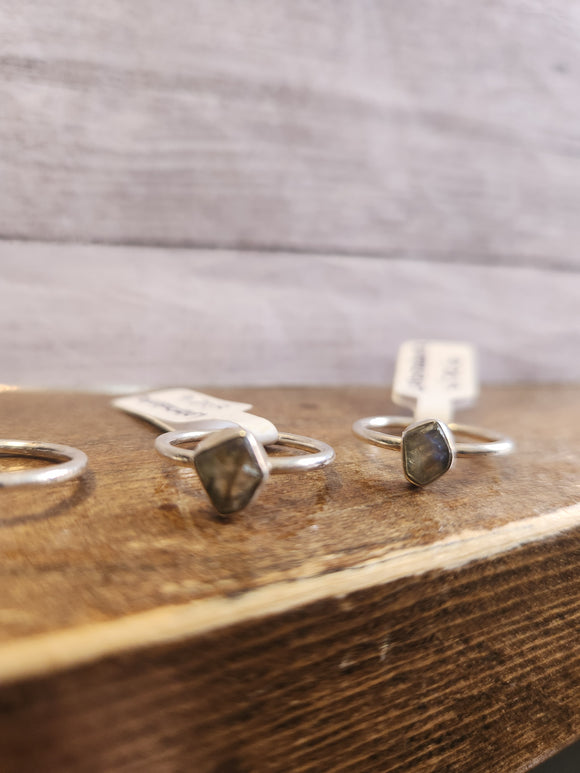 Labradorite Rings