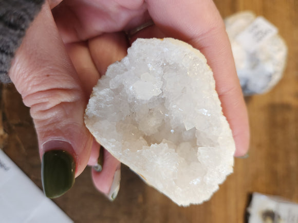 Quartz Geode Half