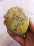 Green Opal Palm Stone