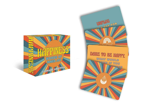 Happiness Words Of Inner Joy Affirmation Card Deck