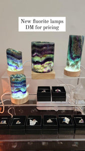 Fluorite Lamp