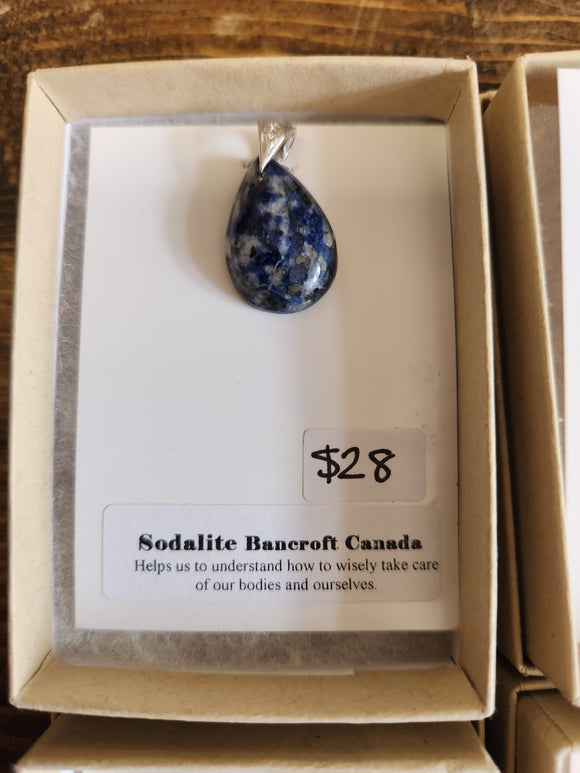 Sodalite pendant