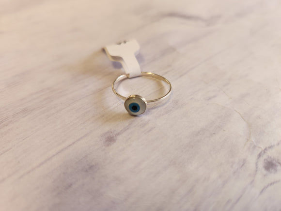 Evil Eye Ring (Size 8)