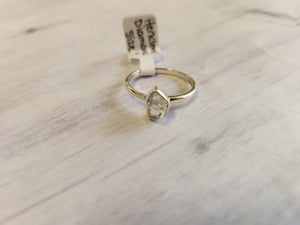 Herkimer Diamond Ring (Size 9)