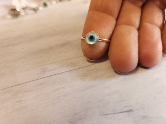 Evil Eye Ring (Size 4.75)