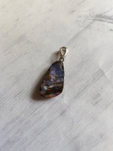 Boulder Opal Pendant