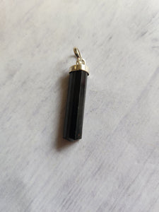 Tourmaline Raw Pendant