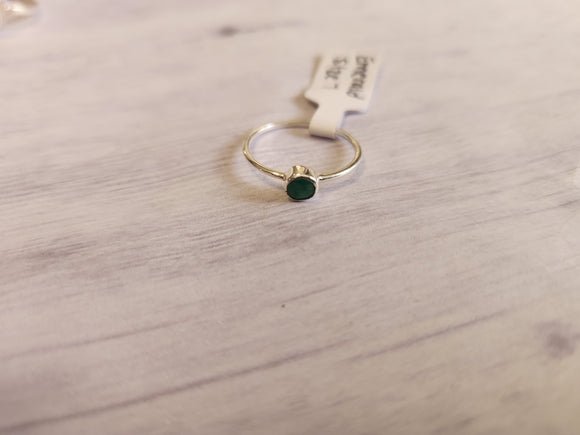 Emerald Ring (Size 7)