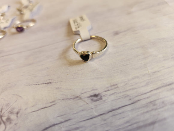 Onyx Ring (Size 5.5)