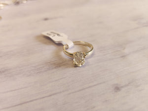 Herkimer Diamond Ring (Size 7)
