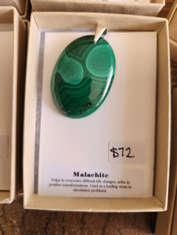 Malachite Pendant