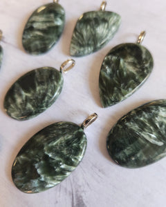 Seraphinite Pendant