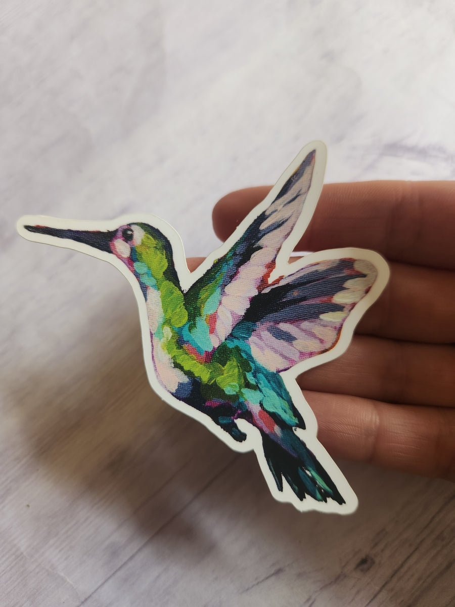 Hummingbird Sticker – Art Arrows