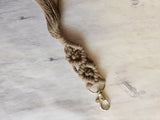 Macrame keychain
