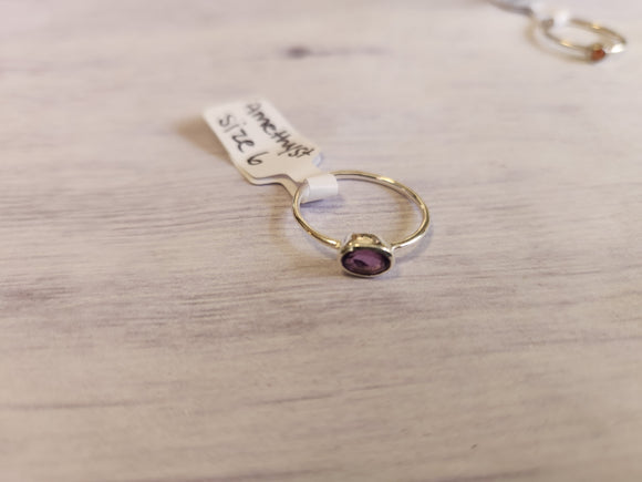 Amethyst Ring (Size 6)