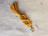 Macrame keychain