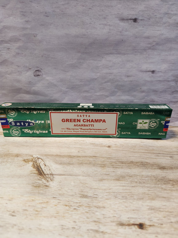 Green Champa Incense - Satya