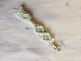 Macrame keychain