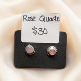 Gemstone Stud Earrings