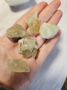 Green Calcite Raw