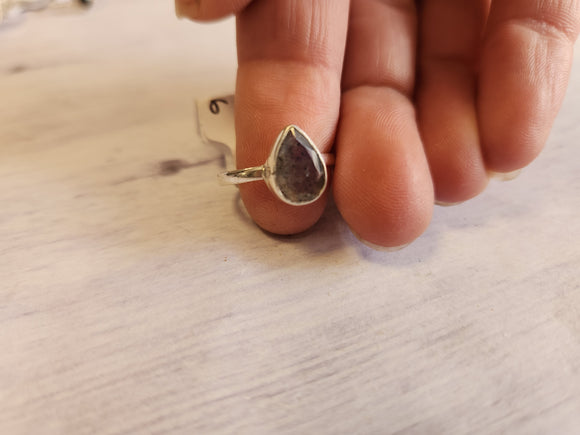 Labradorite Ring (Size 6)
