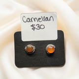 Gemstone Stud Earrings