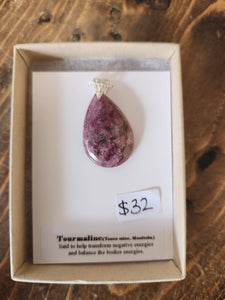 Tourmaline pendant