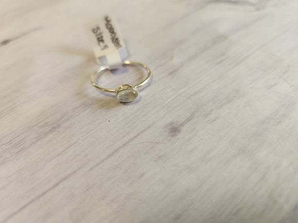 Moonstone Ring (Size 8)