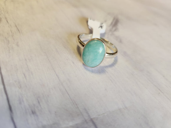 Amazonite Ring (Size 12)
