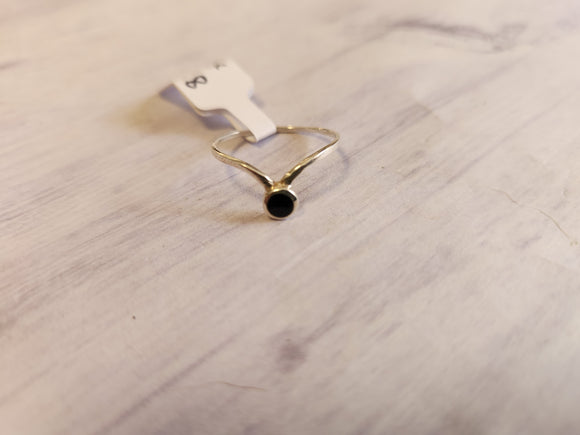 Onyx Ring (Size 8)
