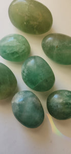 Fluorite Palm Stone