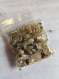 Golden Rutile Quartz Chip Bag