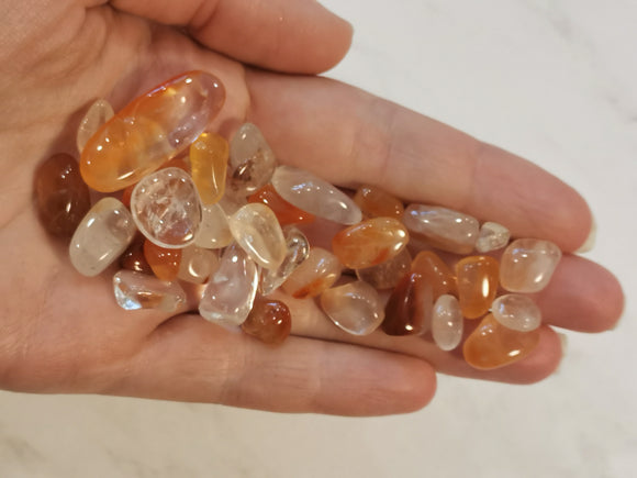 Fire Quartz Chip Bag