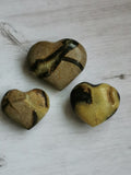 Septarian heart