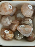 Flower Agate Tumble