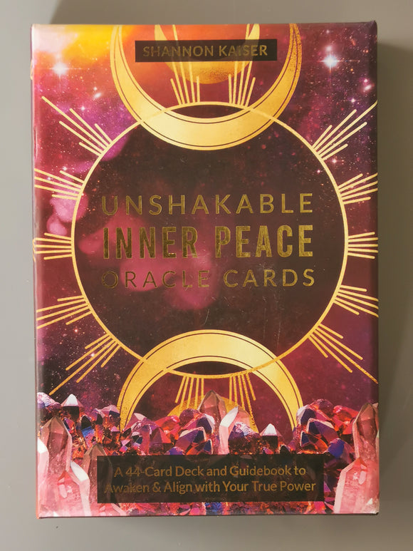 Unshakable Inner Peace Oracle Card Deck